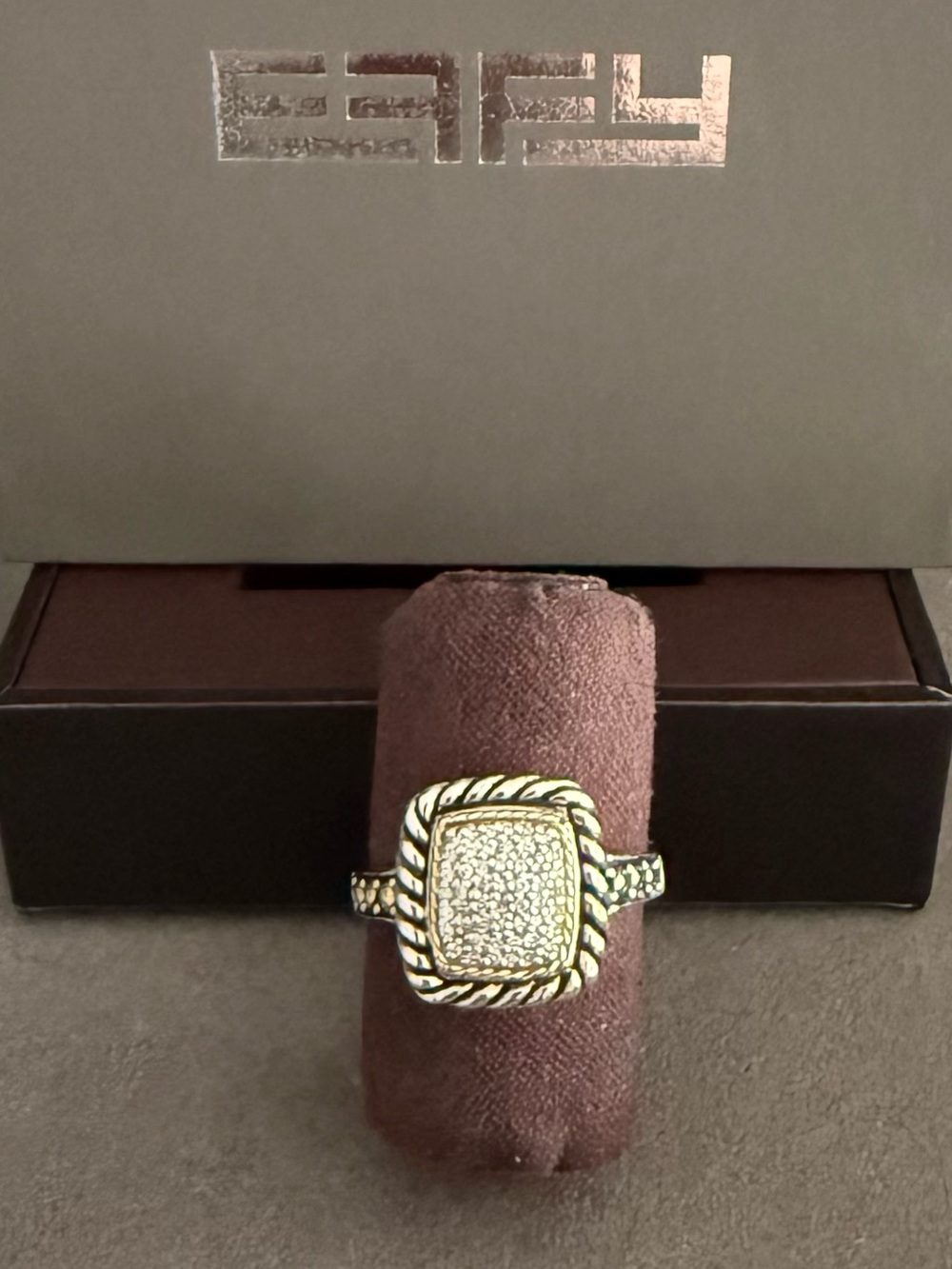 Effy Colleection Effy Ballissima Diamond Statement Ring - Picture 12 of 14
